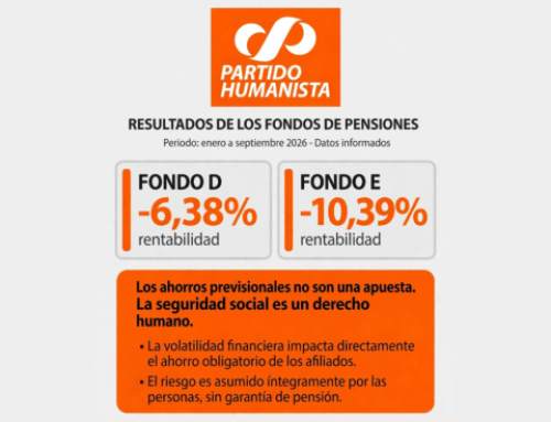 COMUNICADO PH. Los ahorros previsionales no son una apuesta. La seguridad social es un derecho humano.